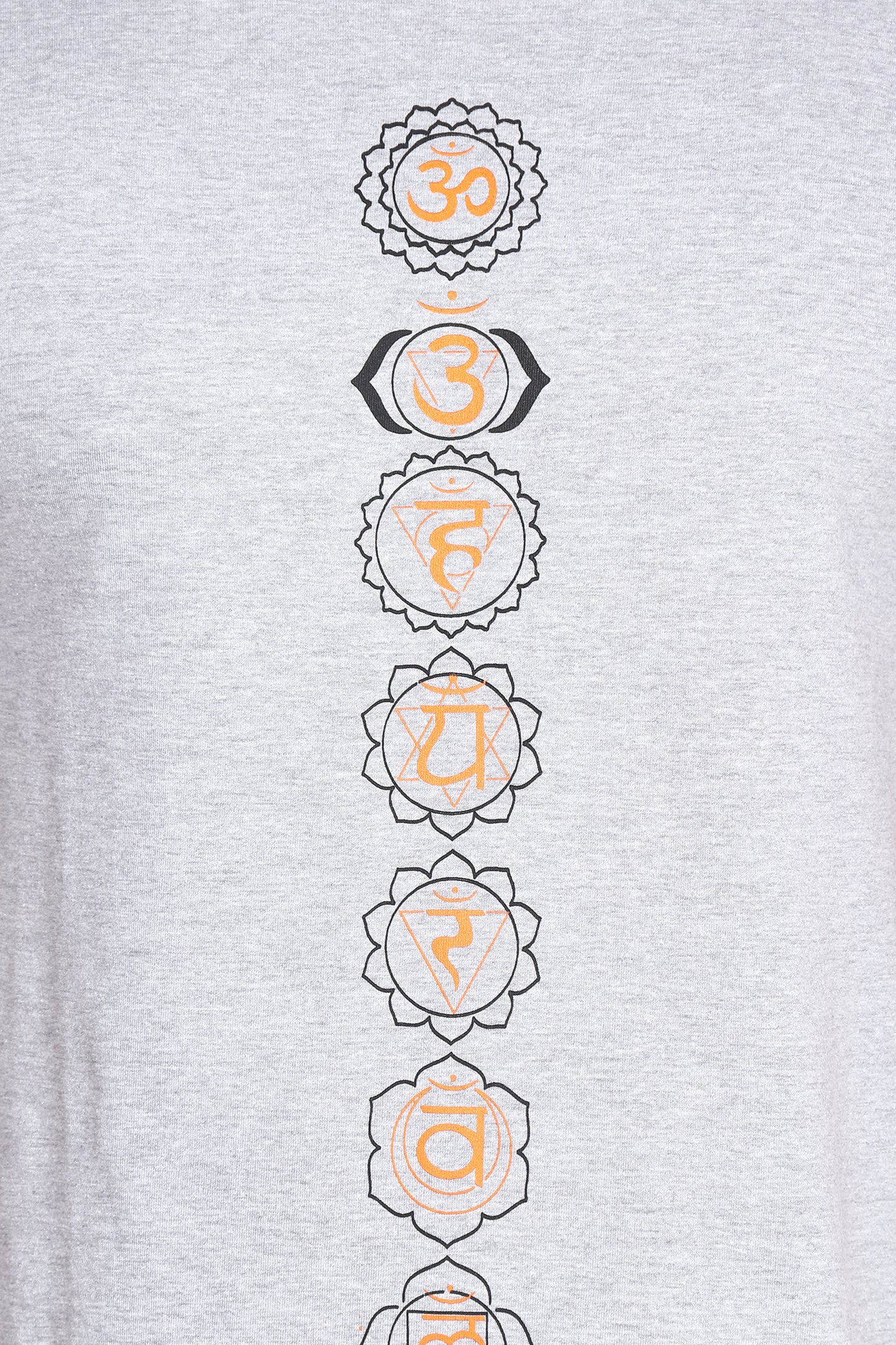 Seven chakras print Tee